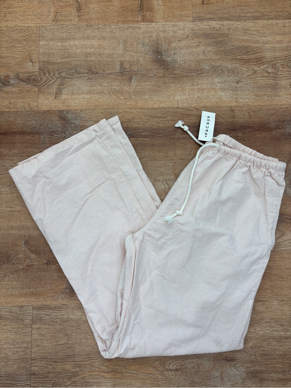 Brandy Melville Pale Pink Straight Leg Corduroy Pants
